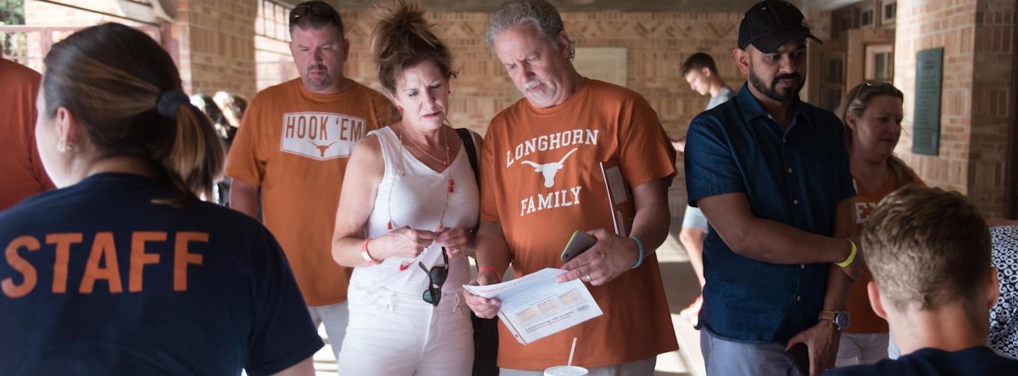 Families of incoming UT Austin students signing up for Texas Parents membership