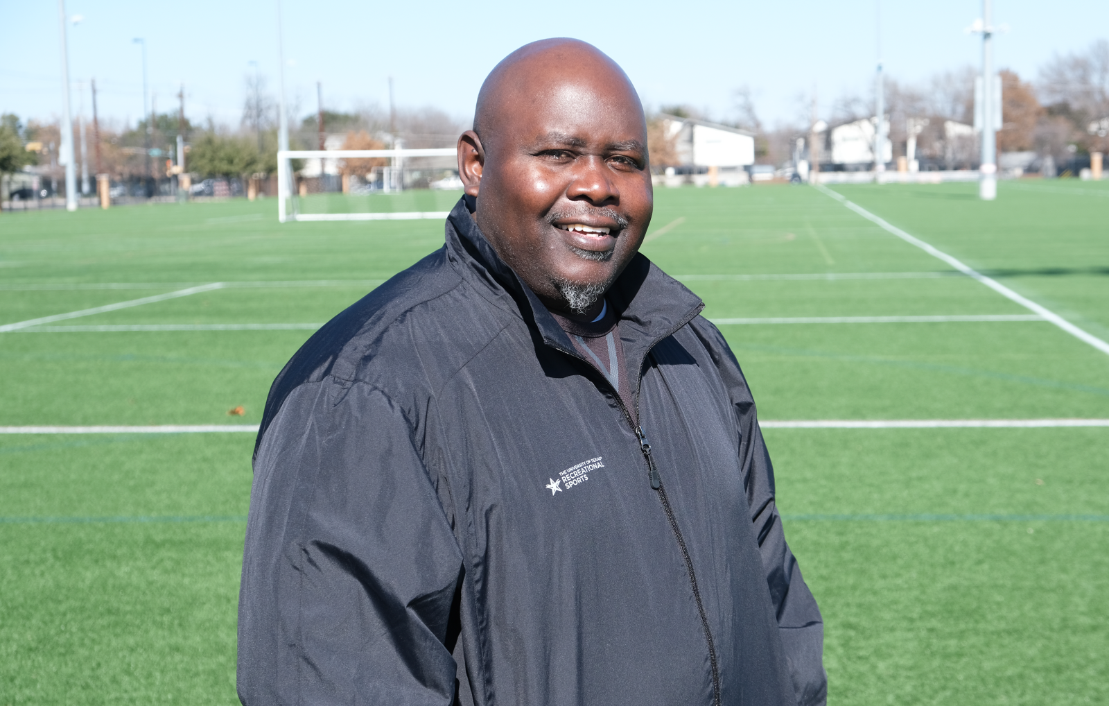 headshot of Clifton Murphy at RecSports outdoor fields