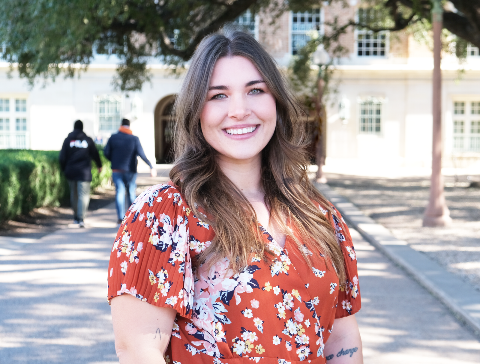 outdoor headshot of Kayleigh Damphousse